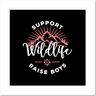 Support Wildlife Raise Posters and Art